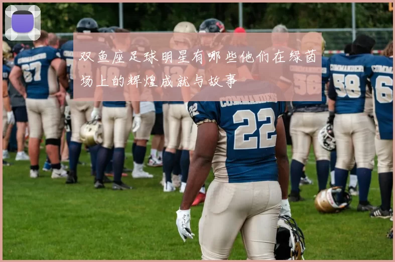 双鱼座足球明星有哪些他们在绿茵场上的辉煌成就与故事