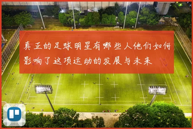 真正的足球明星有哪些人他们如何影响了这项运动的发展与未来