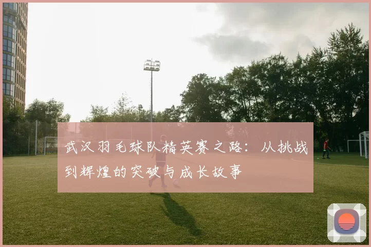 武汉羽毛球队精英赛之路：从挑战到辉煌的突破与成长故事